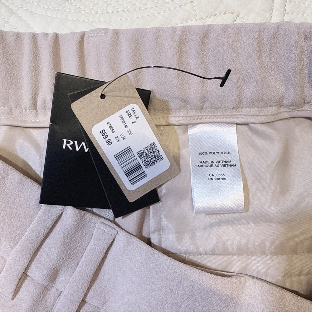 NWT RW&CO. 476050 shorts high waist 2 - Picture 4 of 4